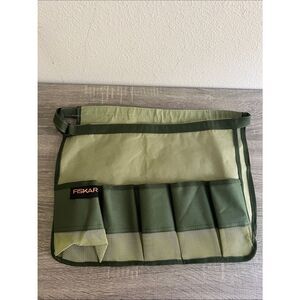 Fiskars Garden Tool Apron Utility Waist Belt Organizer Gardening Tool Holder